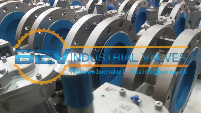 ASTM A995 5A Industrial Butterfly Valve